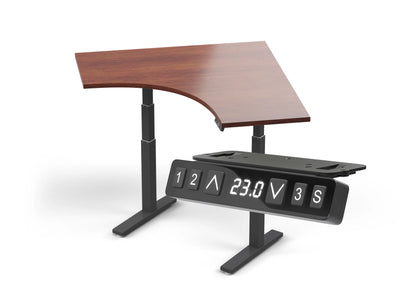 Electric Corner Desk - Smart Corner Desk - Dynamic Setups