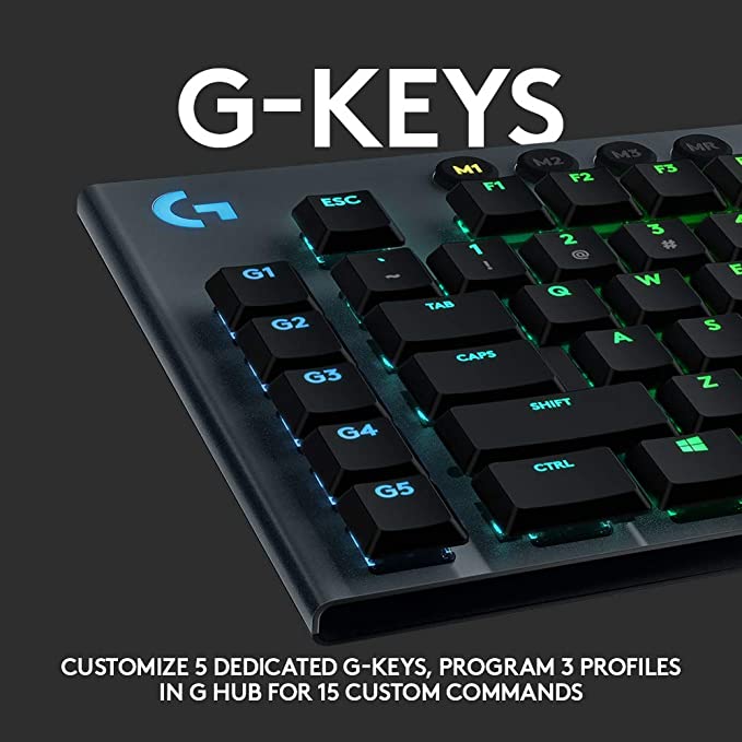 Wireless Gaming Keyboard - Logitech G915 - Dynamic Setups