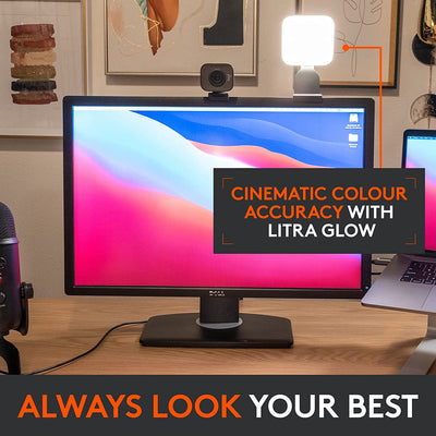 Premium Led Streaming Light - Logitech Litra Glow - Dynamic Setups