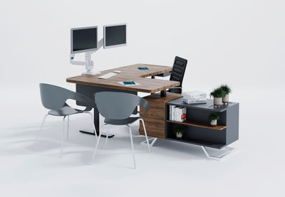 Height Adjustable Executive Desk - Direction Desk - Dynamic Setups