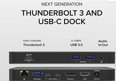Pluggable Thunderbolt 3 docking station - Power Station - Dynamic Setups