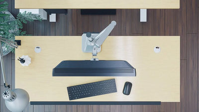 Desk Single Monitor Mounts - Direction Premium - Dynamic Setups